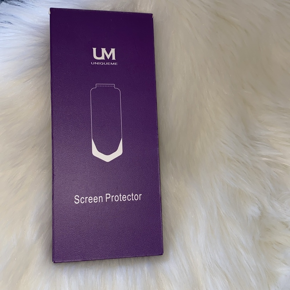 UniqueMe Purple Screen Protector for iPhone 15 Pro